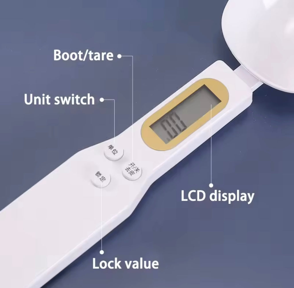 SmartSpoon™ | Cucchiaio Bilancia Digitale