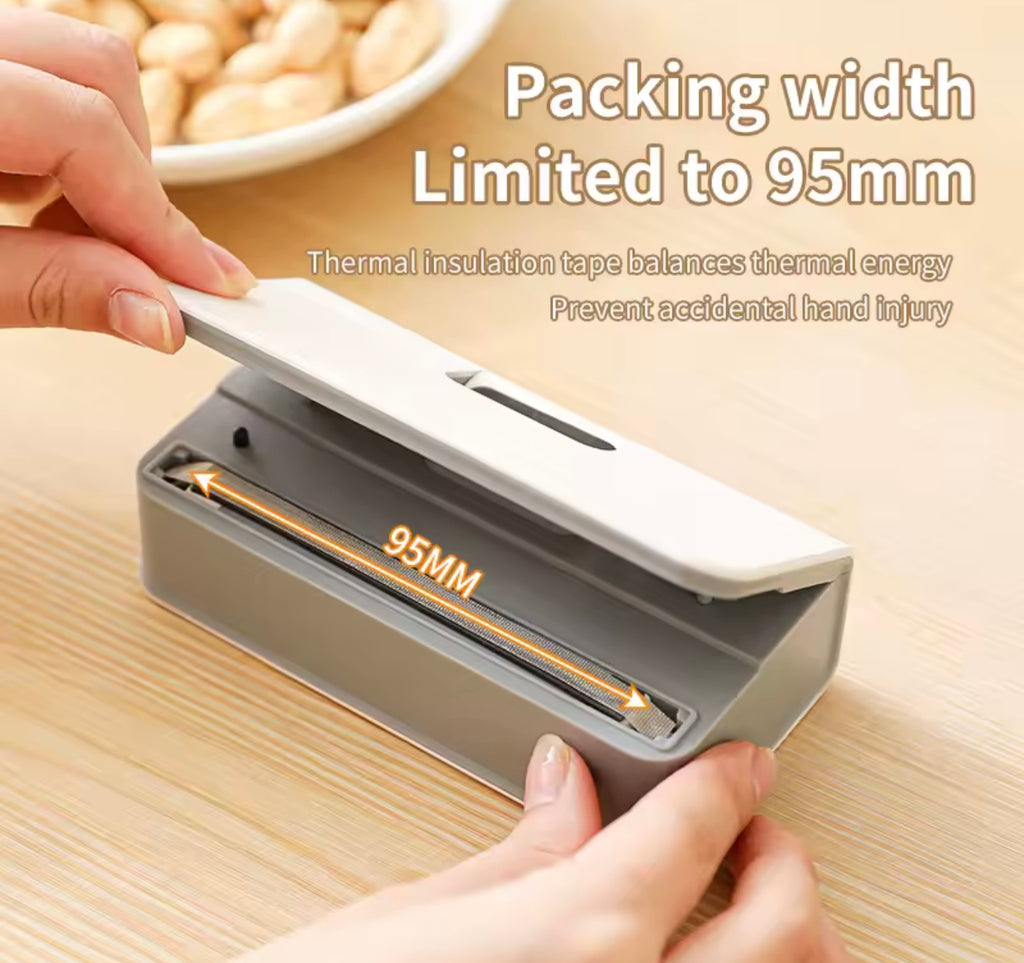 FreshSeal™ | Mini Sigillatrice Ricaricabile 2 in 1
