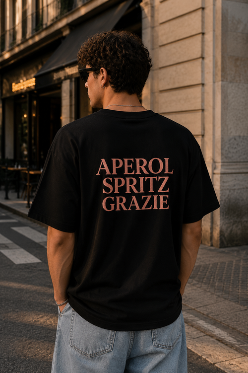 T-shirt Unisex “APEROL SPRITZ GRAZIE”