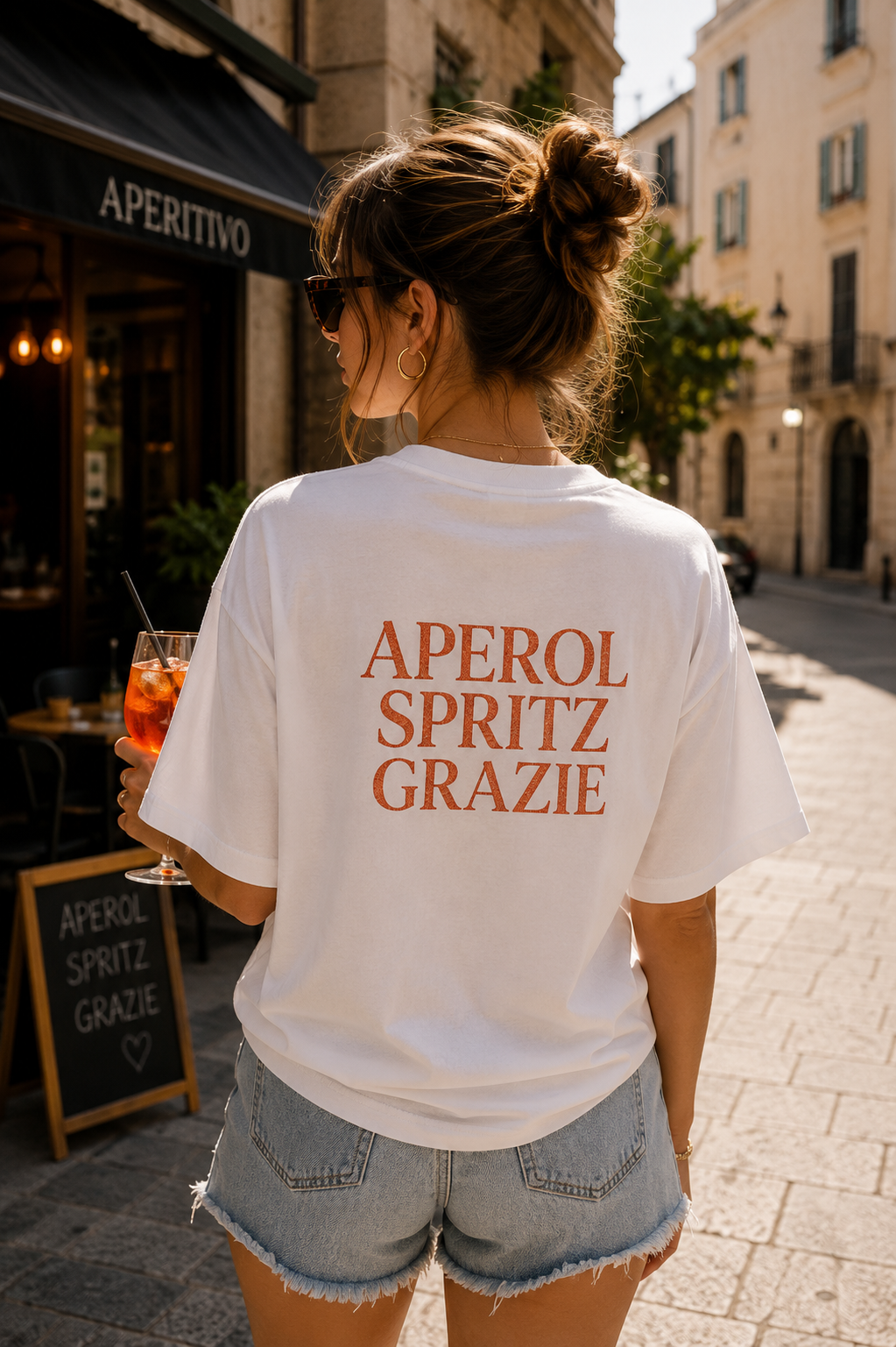 T-shirt Unisex “APEROL SPRITZ GRAZIE”