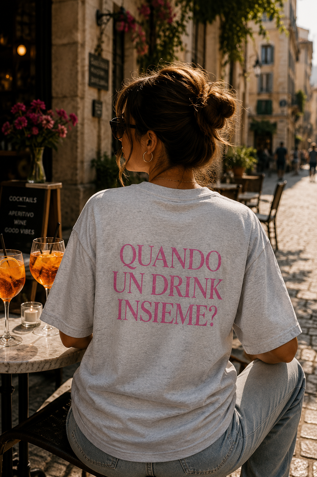 T-shirt Unisex “QUANDO UN DRINK INSIEME?”