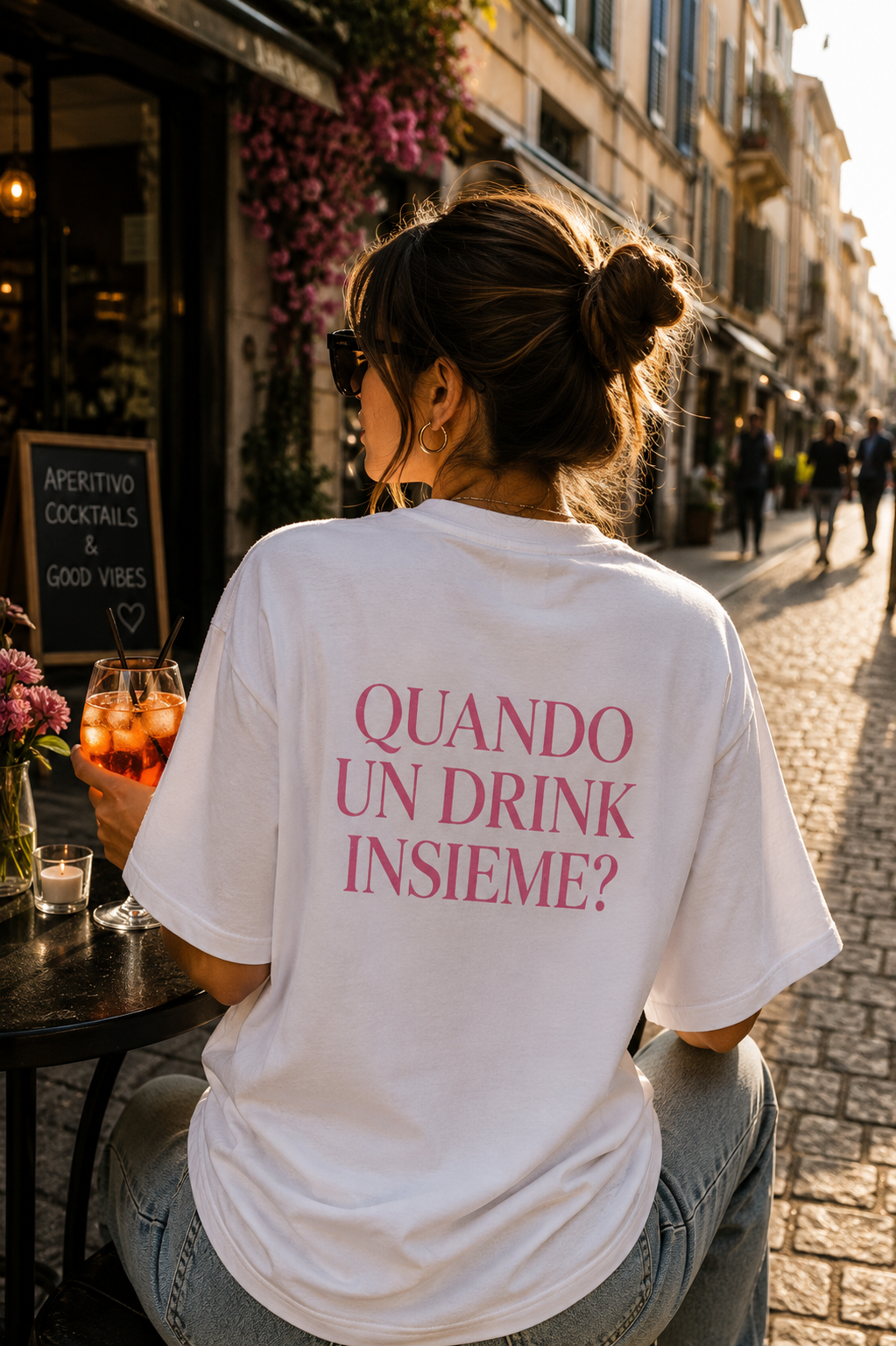 T-shirt Unisex “QUANDO UN DRINK INSIEME?”
