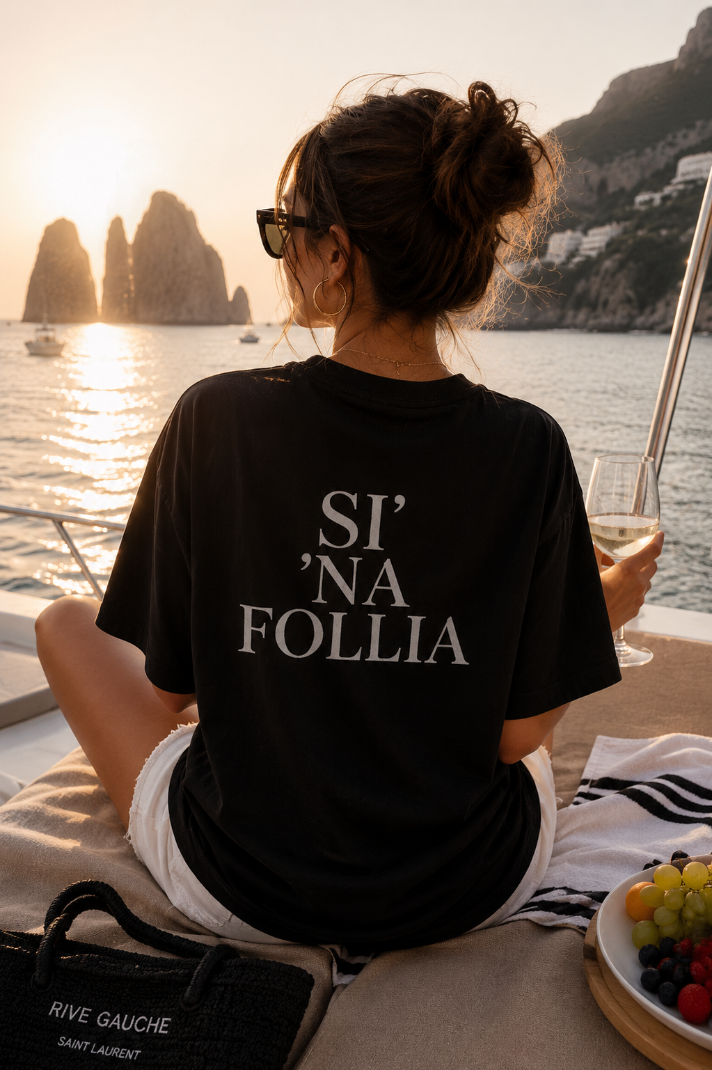 T-shirt Unisex “SI’ ’NA FOLLIA”