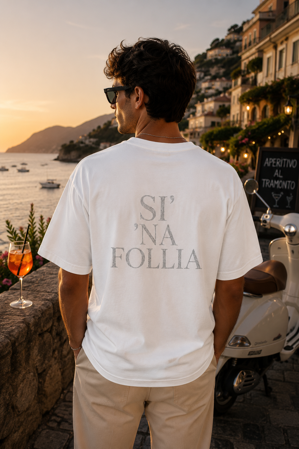 T-shirt Unisex “SI’ ’NA FOLLIA”